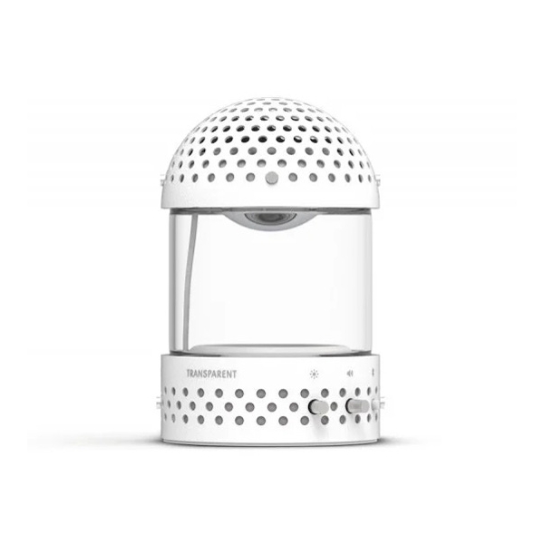 TRANSPARENT Light Speaker white Bluetooth Speaker