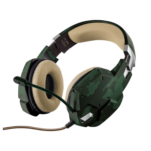 Headset Trust International Trust Gaming GXT 322C Gaming Headset 20865 green camouflage