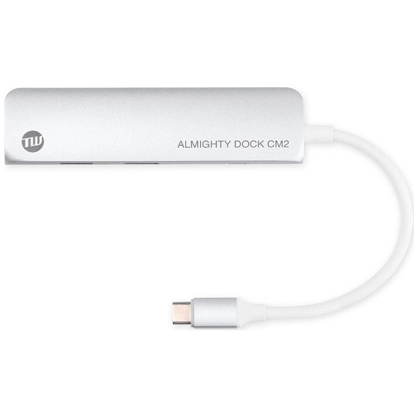 USB Hub Tuneware ALMIGHTY DOCK CM2 TUN-OT-000035 Silver USB Hub