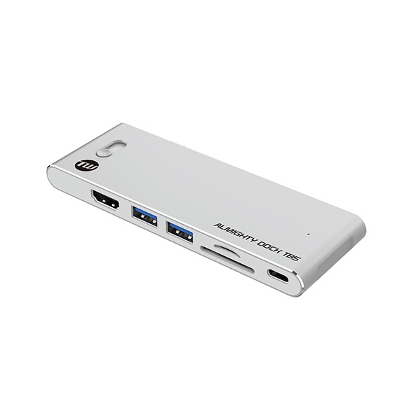 USB Hub Tuneware ALMIGHTY DOCK TB5 TUN-OT-000068 Silver USB Hub