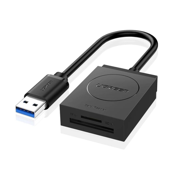 Card Reader UGREEN 2-in-1 USB 3.0 SD/TF Card Reader 20250 USB Black