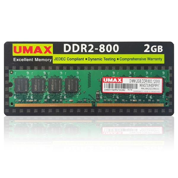 UMAX UM-DDR2S-800-2G-R1 DDR2 PC2-6400 2GB Memory