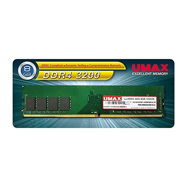 Memory UMAX UM-DDR4S-3200-8GB DDR4 PC4-25600 8GB