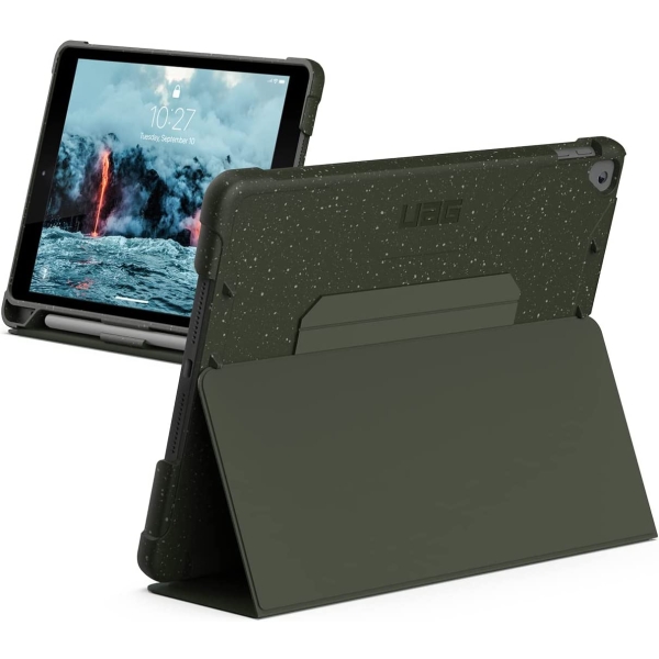 Tablet Case URBAN ARMOR GEAR UAG-IPD9O-OL Olive Tablet Case