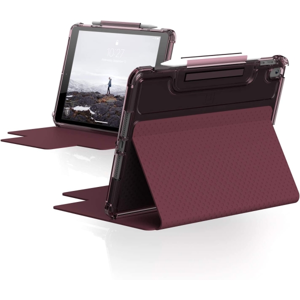 Tablet Case URBAN ARMOR GEAR UAG-UIPD8LU-AG/DR Aubergene/Dusty Rose Tablet Case