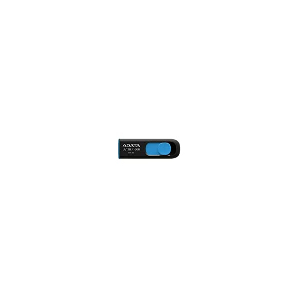 USB Flash Drive ADATA DashDrive UV128 AUV128-16G-RBE 16GB BLACK+BLUE