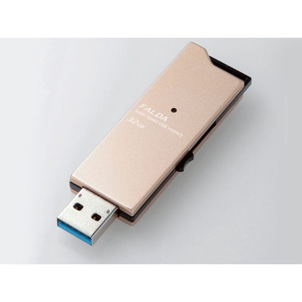 USB Flash Drive Elecom MF-DAU3032GGD 32GB Gold