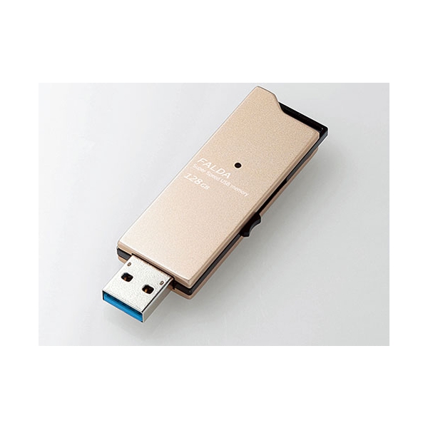 USB Flash Drive Elecom MF-DAU3128GGD 128GB Gold