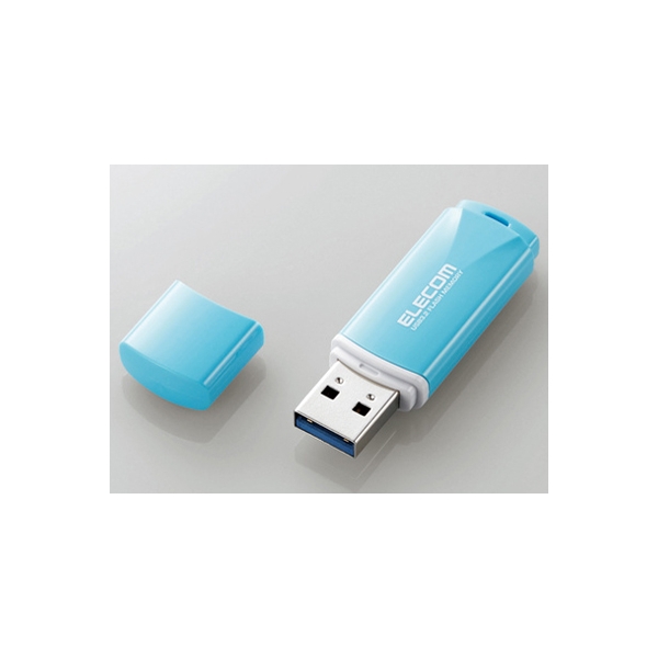 USB Flash Drive Elecom MF-HTU3B064GBU 64GB blue