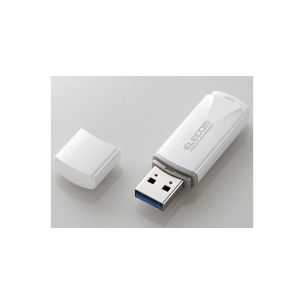 USB Flash Drive Elecom MF-HTU3B064GWH 64GB white