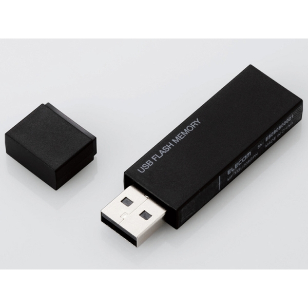 USB Flash Drive Elecom MF-MSU2B16GBK 16GB black