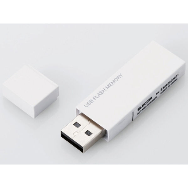 USB Flash Drive Elecom MF-MSU2B32GWH 32GB white