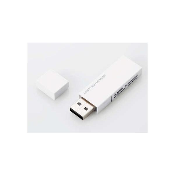 USB Flash Drive Elecom MF-MSU2B64GWH 64GB white