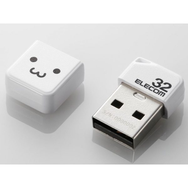 USB Flash Drive Elecom MF-SU2B32GWHF 32GB white