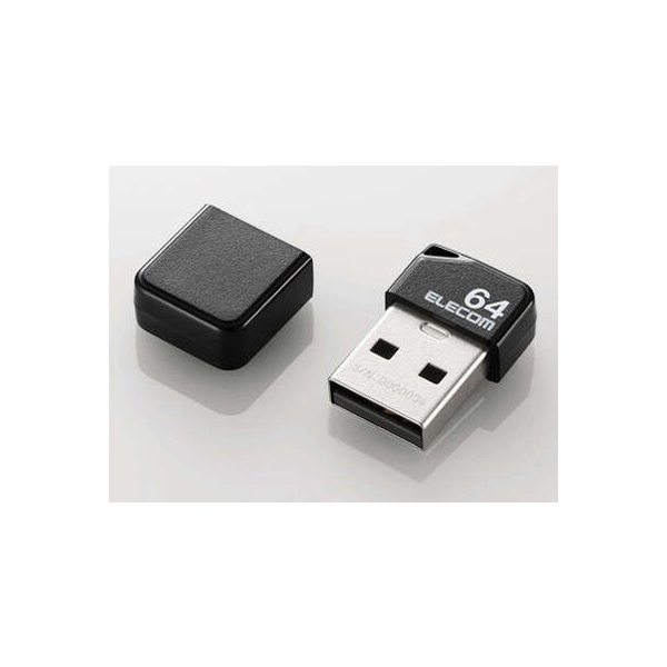 USB Flash Drive Elecom MF-SU2B64GBK 64GB Black