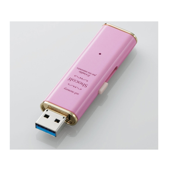 USB Flash Drive Elecom MF-XWU316GPNL 16GB Strawberry Pink