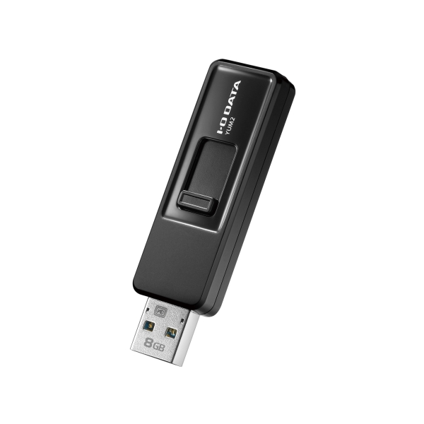 USB Flash Drive IODATA YUM2-8G/K 8GB Black