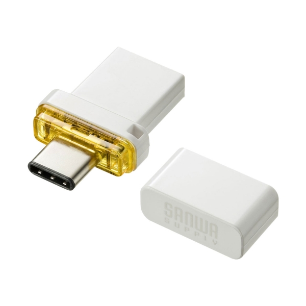 USB Flash Drive Sanwa Supply UFD-3TC64GW 64GB