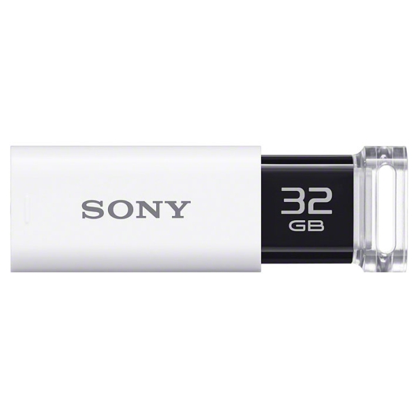 USB Flash Drive SONY Pocket Bit USM32GU (W) 32GB White