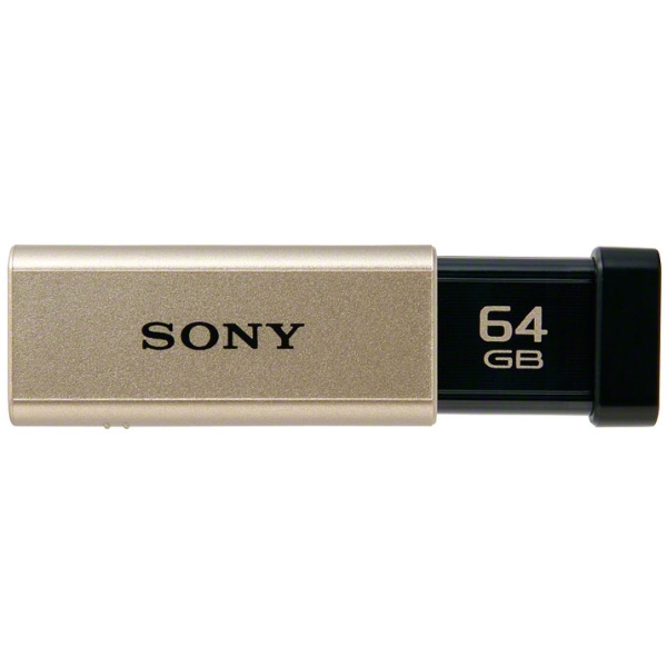 USB Flash Drive SONY Pocket Bit USM64GT N 64GB Gold