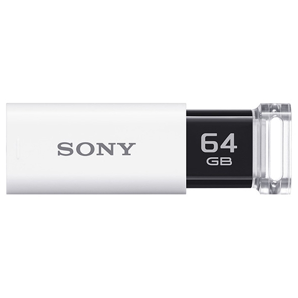 USB Flash Drive SONY pocket bit USM64GU (W) 64GB white