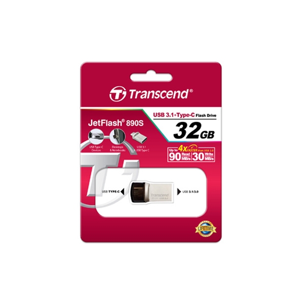 USB Flash Drive Transcend JetFlash 890 TS32GJF890S 32GB