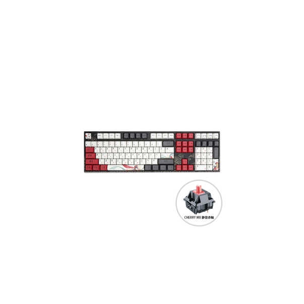 Keyboard VARMILO Beijing Opera ANSI VA108 static sound red axis (pink axis) Black