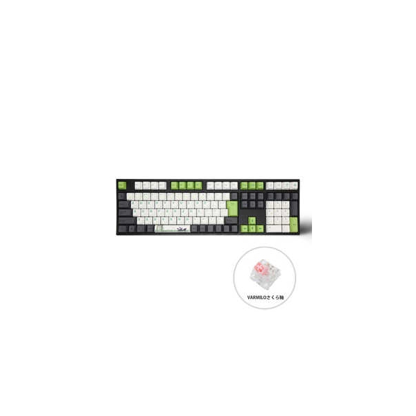 Keyboard VARMILO Panda JIS MA113 Cherry Blossom Axis Green