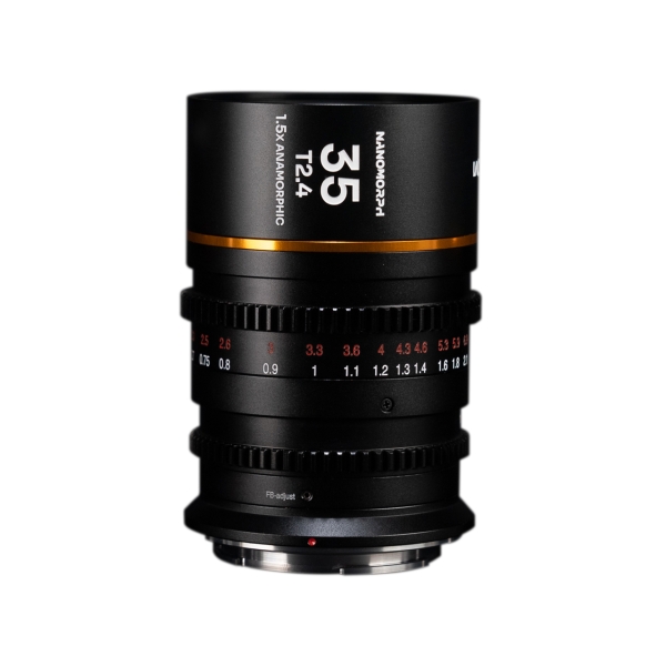 Venus Optics LAOWA Nanomorph 35mm T2.4 1.5x Cine Amber DJI DL use Camera Lens