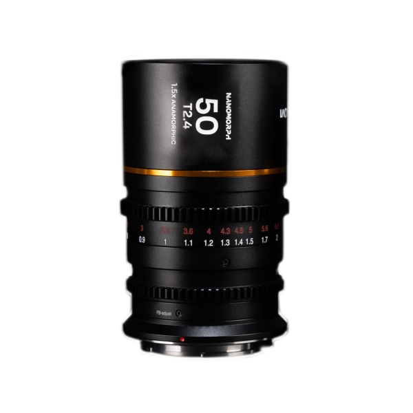 Venus Optics LAOWA Nanomorph 50mm T2.4 1.5x Cine Amber DJI DL use Camera Lens