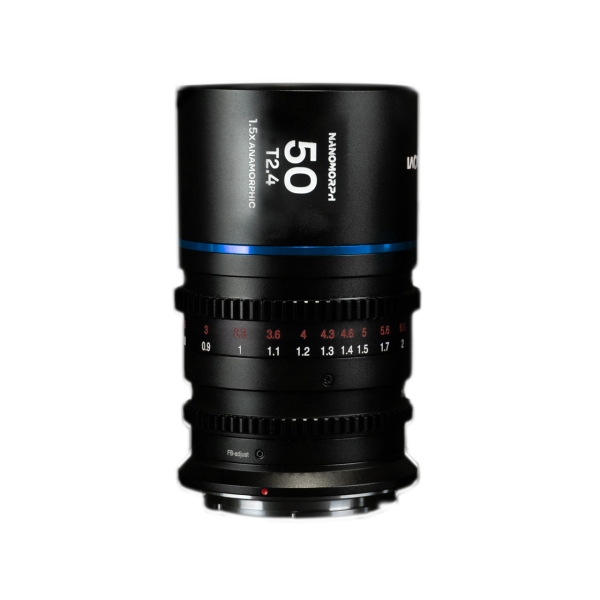 Venus Optics LAOWA Nanomorph 50mm T2.4 1.5x Cine Blue For Canon/PL mount Camera Lens