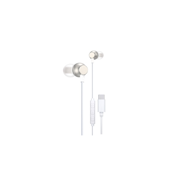 VERTEX STYLE VTH-IC054 CG Champagne Gold Earphone Headphone