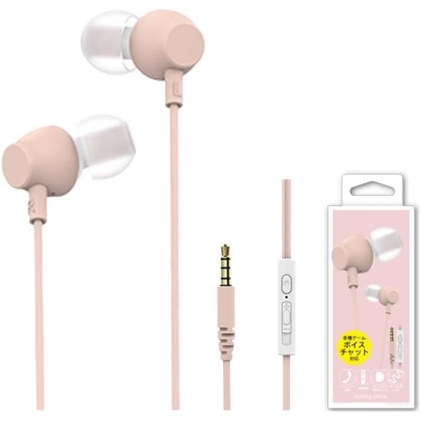 VERTEX STYLE VTH-IC055 PK pink Earphone Headphone