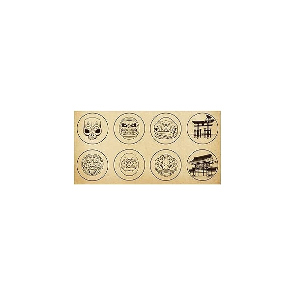 SNK NEOGEO ARCADE STICK PRO button sticker FP4X1N1902 [MONSTER]