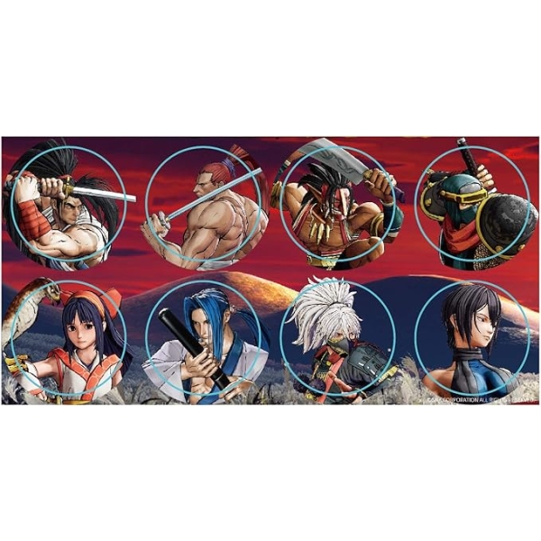 SNK NEOGEO ARCADE STICK PRO button sticker FP4X1N1901 [Samsho]