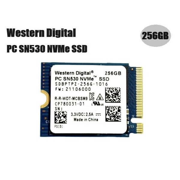 WESTERN DIGITAL PC SN530 NVMe SDBPTPZ-256G SSD