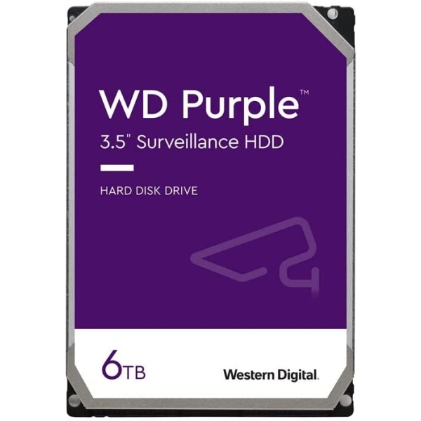 Internal Hard Drive 3.5 inch WESTERN DIGITAL WD63PURZ 6TB SATA600