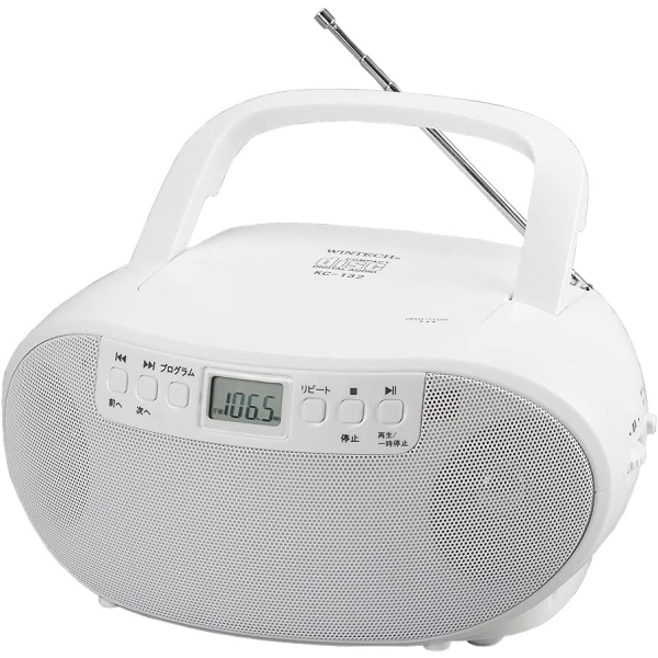 Boombox WINTECH KC-132W white Boombox