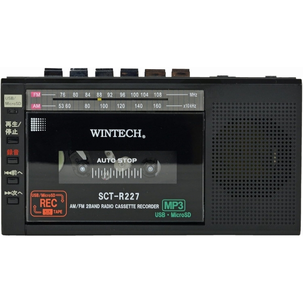 Boombox WINTECH SCT-R227K black Boombox