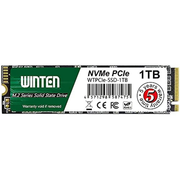 WINTEN WTPCIe-SSD-1TB SSD