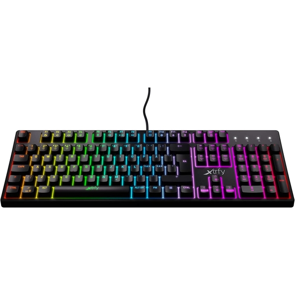 Keyboard Xtrfy K4 TKL RGB Red Axis