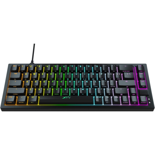 Keyboard Xtrfy K5 COMPACT RGB BLACK K5-RGB-CPT-BLACK-R-US red axis BLACK