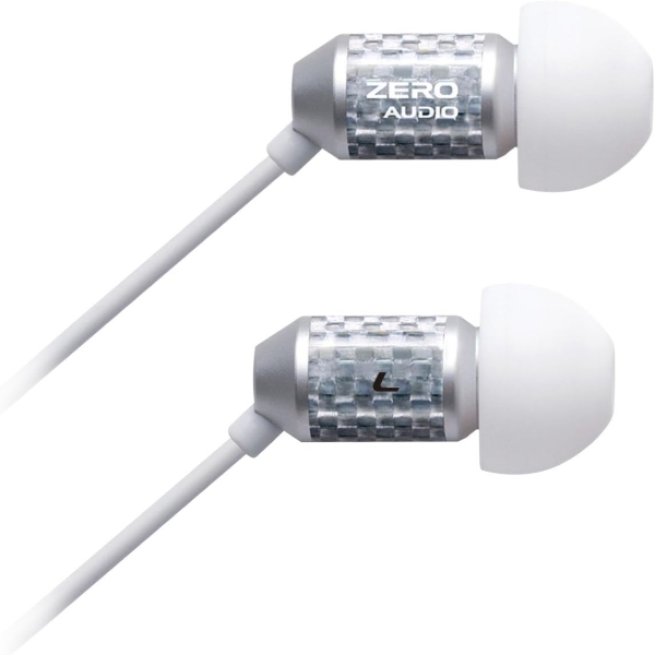 ZERO AUDIO CARBO WHITE TENORE ZH-DX201 Earphone Headphone