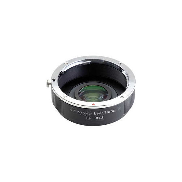 Zhong Yi Optics Turbo II EF-m4/3 Camera Conversion Lens