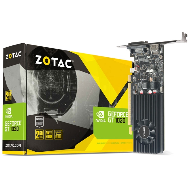 Graphic Card ZOTAC GeForce GT 1030 2GB GDDR5 ZT-P10300A-10L PCIExp 2GB