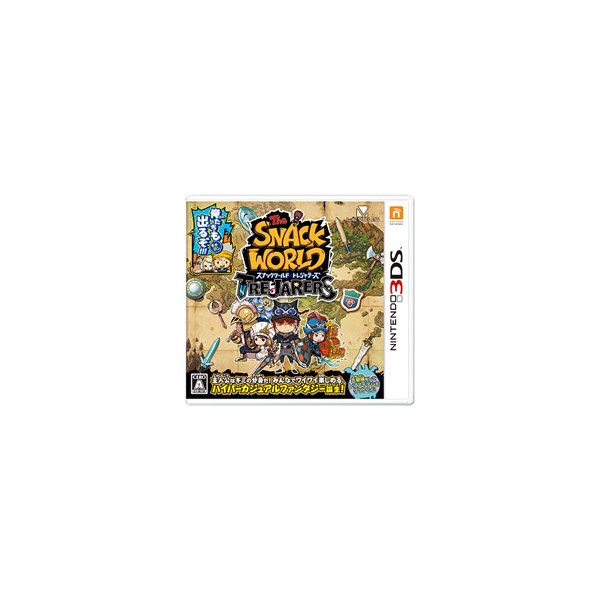 Level-5 Snack World Treasure Razor 3DS