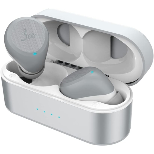 3ee Alpha 01 light gray Earphone Headphone