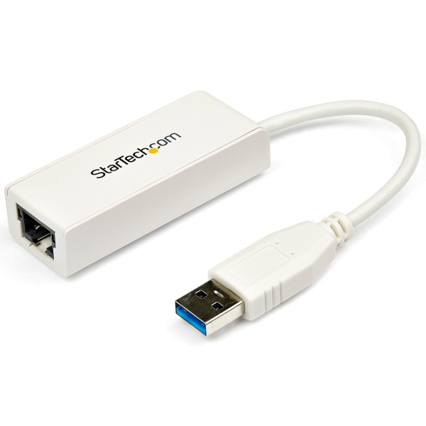 LAN Adapter StarTech.com USB31000SW white Computers Networking