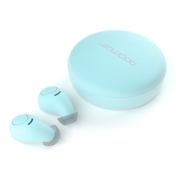 LEDWOOD SWEET MACARON LW-0003 blue Earphone Headphone