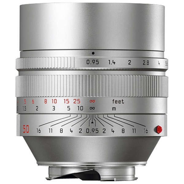 Camera Lens Leica NOCTILUX-M 50mm f/0.95 ASPH silver Lense